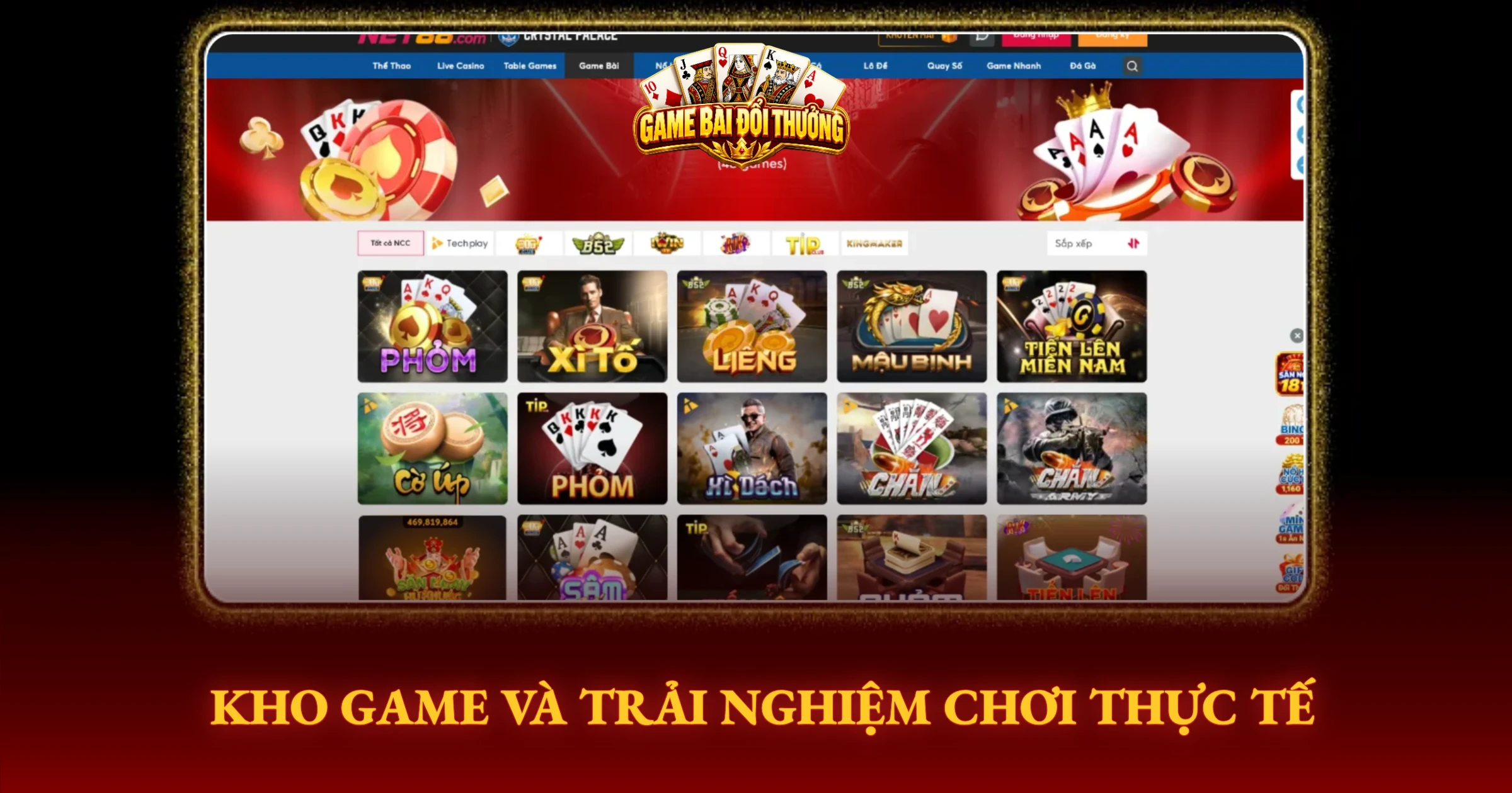 Review Tipclub – Trải Nghiệm Cổng Game Đổi Thưởng Cực Chất 2 Kho Game Và Trải Nghiệm Chơi Thực Tế