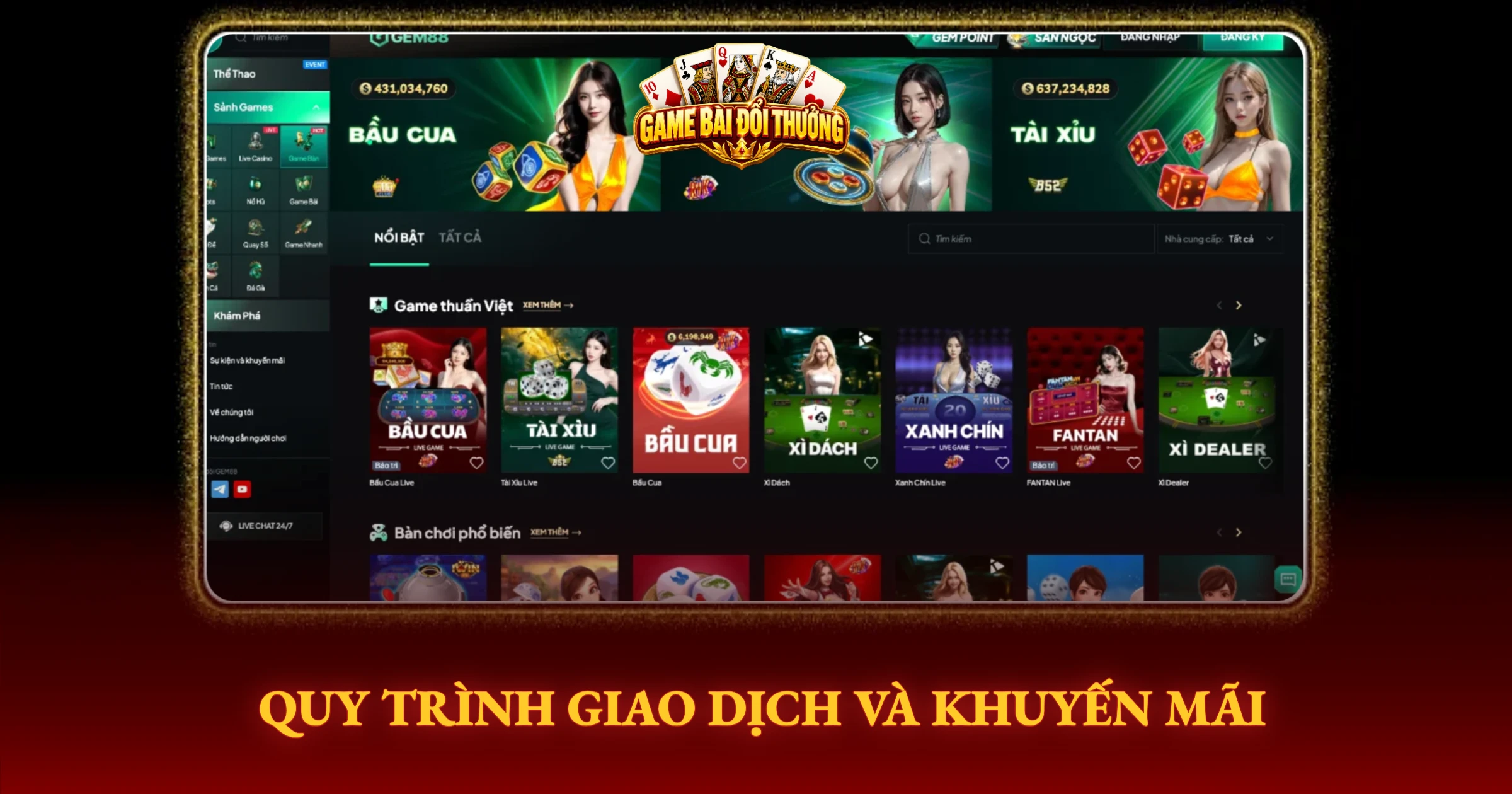Review Gem88 – Trải Nghiệm Thực Chiến Và Thuật Toán Sàn 3 Quy Trình Giao Dịch Và Khuyến Mãi